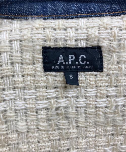A.P.C.（アーペーセー）A.P.C. (アーペーセー) 2ndタイプデニムジャケット インディゴ サイズ:Ｓの古着・服飾アイテム