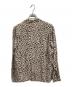6(ROKU) BEAUTY&YOUTH (ロク ビューティーアンドユース) LEOPARD PRINT SHIRT ベージュ サイズ:36：6000円