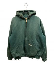 CarHartt（カーハート）の古着「ジップパーカー」｜グリーン