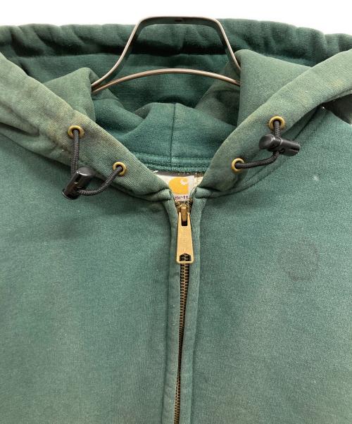 CarHartt（カーハート）CarHartt (カーハート) ジップパーカー グリーン サイズ:不明の古着・服飾アイテム