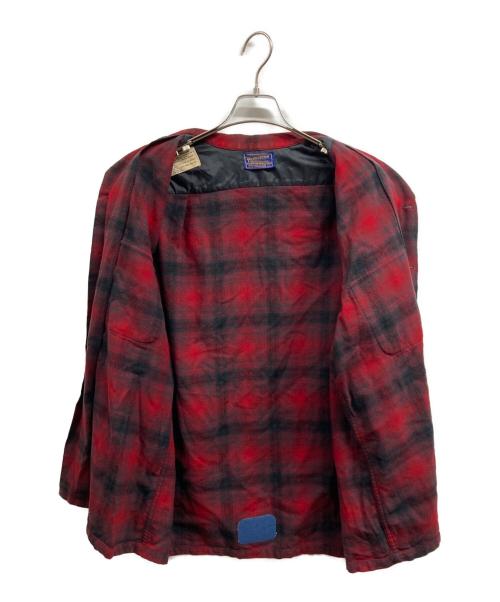 PENDLETON（ペンドルトン）PENDLETON (ペンドルトン) 50sボートシャツ レッド サイズ:Lの古着・服飾アイテム