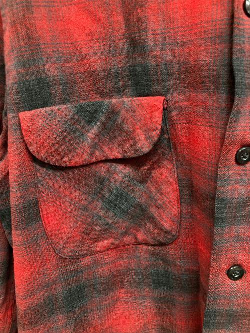 PENDLETON（ペンドルトン）PENDLETON (ペンドルトン) 50sボートシャツ レッド サイズ:Lの古着・服飾アイテム