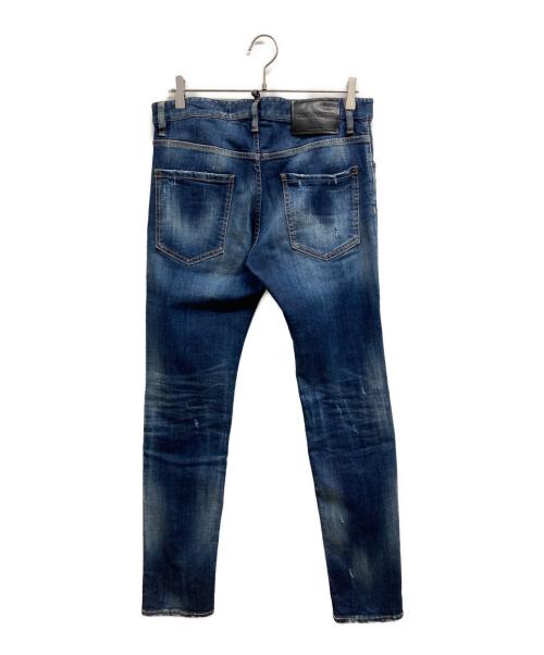 DSQUARED2（ディースクエアード）DSQUARED2 (ディースクエアード) Cool guy jean インディゴ サイズ:46の古着・服飾アイテム