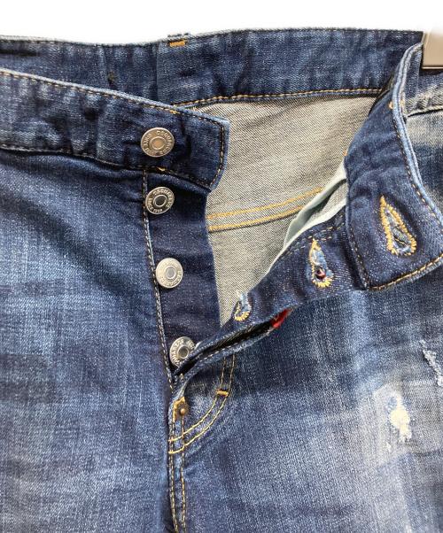 DSQUARED2（ディースクエアード）DSQUARED2 (ディースクエアード) Cool guy jean インディゴ サイズ:46の古着・服飾アイテム