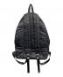 PELLE MORBIDA (ペッレモルビダ) JOSEPH HOMME (ジョゼフ オム) ボーダーナイロンバックパック ブラック：8000円