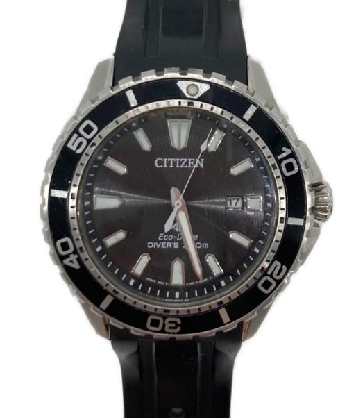 CITIZEN（シチズン）CITIZEN (シチズン) エコドライブ ブラックの古着・服飾アイテム