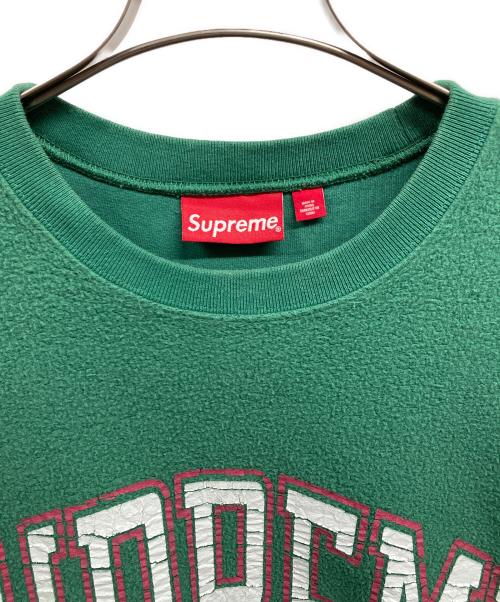 SUPREME（シュプリーム）Supreme (シュプリーム) inside out crewneck グリーン サイズ:Lの古着・服飾アイテム