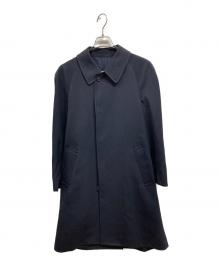 Aquascutum（アクアスキュータム）の古着「バルマカーンコート」｜ネイビー