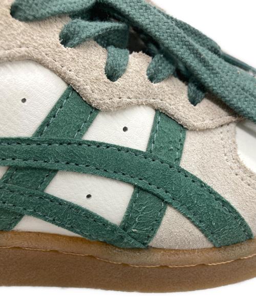 Onitsuka Tiger（オニツカタイガー）Onitsuka Tiger (オニツカタイガー) GSMローカットスニーカー グリーン×アイボリー サイズ:24の古着・服飾アイテム