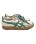 中古・古着 Onitsuka Tiger (オニツカタイガー) GSMローカットスニーカー グリーン×アイボリー サイズ:24：6000円