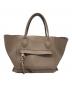 LONGCHAMP（ロンシャン）の古着「MAILBOX トップ ハンドルバッグ」｜ベージュ