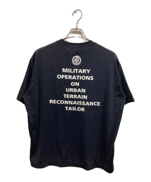 mout recon tailor（マウトリーコンテーラー）MOUT RECON TAILOR (マウトリーコンテーラー) MOUT LOGO T- SHIRTS ネイビー サイズ:46 未使用品の古着・服飾アイテム
