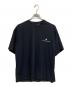 MOUT RECON TAILOR（マウトリーコンテーラー）の古着「MOUT LOGO T- SHIRTS」｜ネイビー