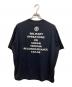 MOUT RECON TAILOR (マウトリーコンテーラー) MOUT LOGO T- SHIRTS ネイビー サイズ:46 未使用品：10000円