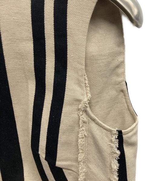 styling/（スタイリング）styling/ (スタイリング) カットオフリネンドレスワンピース ベージュ 未使用品の古着・服飾アイテム