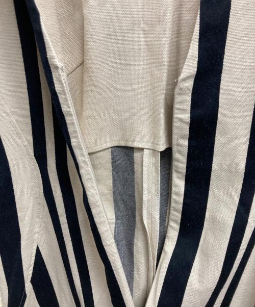 styling/（スタイリング）styling/ (スタイリング) カットオフリネンドレスワンピース ベージュ 未使用品の古着・服飾アイテム
