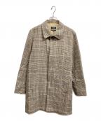A.P.C.アーペーセー）の古着「比翼ステンカラーコート」｜ベージュ