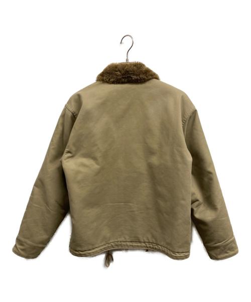 NAVY DEPARTMENT（ネイビーデパートメント）NAVY DEPARTMENT (ネイビーデパートメント) N-1 デッキジャケット ベージュ サイズ:38の古着・服飾アイテム
