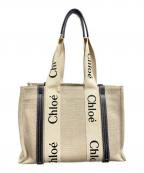 Chloeクロエ）の古着「Woody Tote Bag Medium」｜アイボリー