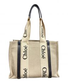 Chloe（クロエ）の古着「Woody Tote Bag Medium」｜アイボリー