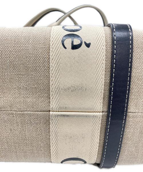 Chloe（クロエ）Chloe (クロエ) Woody Tote Bag Medium アイボリーの古着・服飾アイテム
