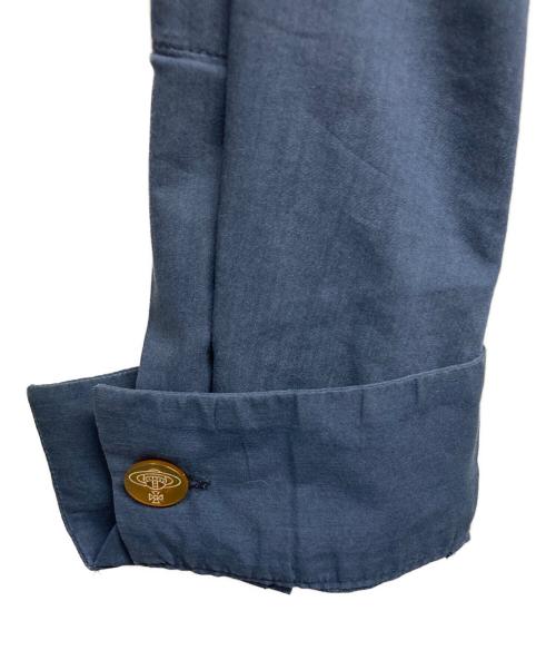 Vivienne Westwood man（ヴィヴィアン ウェストウッド マン）Vivienne Westwood man (ヴィヴィアン ウェストウッド マン) 長袖シャツ ネイビー サイズ:1の古着・服飾アイテム