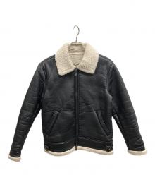 JACKROSE（ジャックローズ）の古着「ボアライダース」｜ブラック