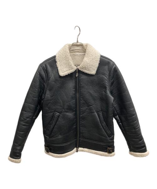 JACKROSE（ジャックローズ）JACKROSE (ジャックローズ) ボアライダース ブラック サイズ:３の古着・服飾アイテム