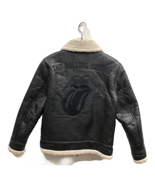 JACKROSE（ジャックローズ）JACKROSE (ジャックローズ) ボアライダース ブラック サイズ:３の古着・服飾アイテム