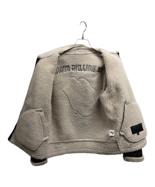 JACKROSE（ジャックローズ）JACKROSE (ジャックローズ) ボアライダース ブラック サイズ:３の古着・服飾アイテム