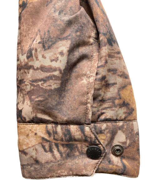 stussy（ステューシー）stussy (ステューシー) ワールドツアーコーチジャケット ブラウン サイズ:Lの古着・服飾アイテム