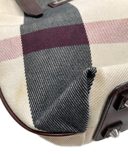 BURBERRY（バーバリー）BURBERRY (バーバリー) トートバッグ アイボリーの古着・服飾アイテム