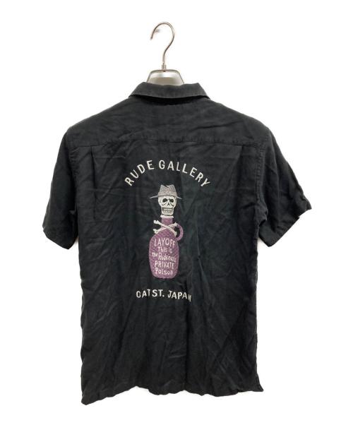 RUDE GALLERY（ルードギャラリー）RUDE GALLERY (ルードギャラリー) 19SS 半袖シャツ ブラック サイズ:4の古着・服飾アイテム