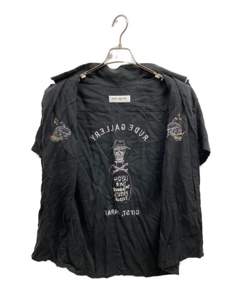 RUDE GALLERY（ルードギャラリー）RUDE GALLERY (ルードギャラリー) 19SS 半袖シャツ ブラック サイズ:4の古着・服飾アイテム