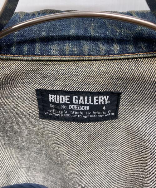 RUDE GALLERY（ルードギャラリー）RUDE GALLERY (ルードギャラリー) デニムジャケット インディゴ サイズ:4の古着・服飾アイテム
