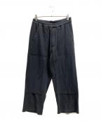 JOURNAL STANDARD relumeジャーナルスタンダード レリューム）の古着「ダブルニー LOOP スウェットパンツ/JOURNAL STANDARD relumeパンツ/」｜グレー