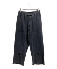 JOURNAL STANDARD relume（ジャーナルスタンダード レリューム）の古着「ダブルニー LOOP スウェットパンツ/JOURNAL STANDARD relumeパンツ/」｜グレー