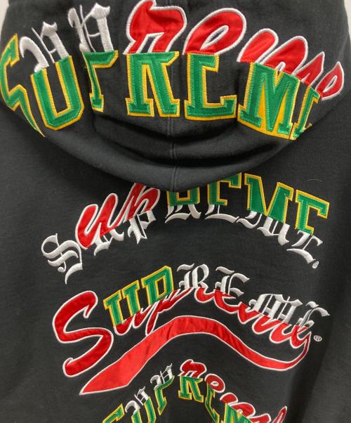 SUPREME（シュプリーム）Supreme (シュプリーム) 25FW MULTI LOGOS HOODED SWEATSHIRT ブラック サイズ:Lの古着・服飾アイテム