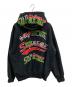 Supreme (シュプリーム) 25FW MULTI LOGOS HOODED SWEATSHIRT ブラック サイズ:L：23000円