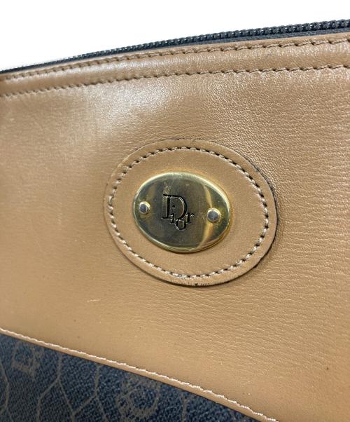 Christian Dior（クリスチャン ディオール）Christian Dior (クリスチャン ディオール) ハニカム柄 トートバッグ ブラウンの古着・服飾アイテム