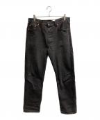 LEVI'Sリーバイス）の古着「90ｓ501後染めデニムパンツ」｜ブラック