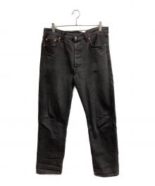 LEVI'S（リーバイス）の古着「90ｓ501後染めデニムパンツ」｜ブラック
