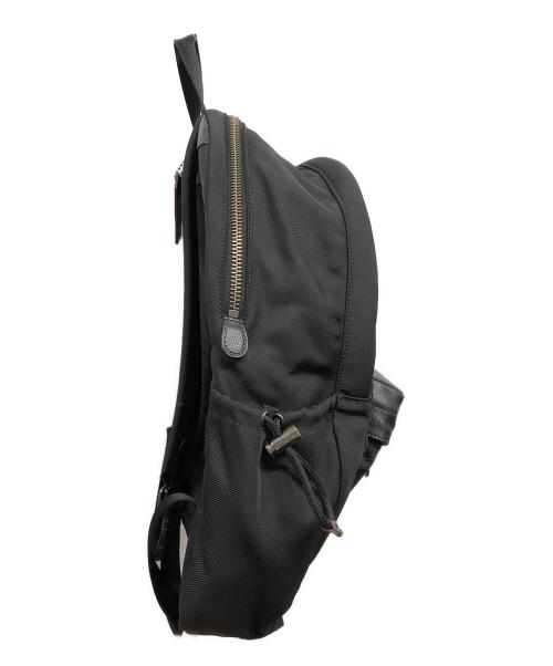 COACH（コーチ）COACH (コーチ) ナイロンレザーバックパック ブラックの古着・服飾アイテム