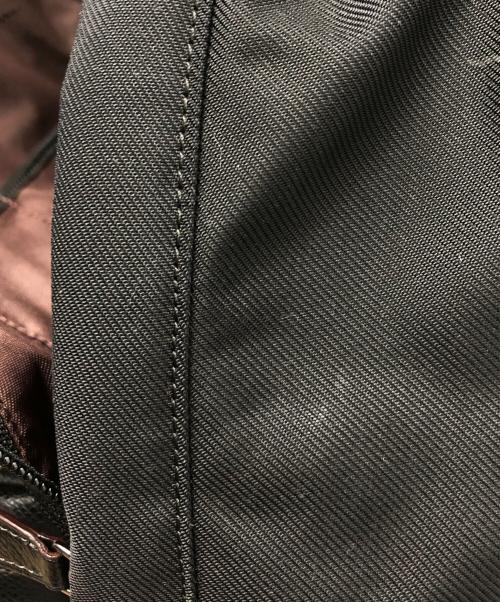 COACH（コーチ）COACH (コーチ) ナイロンレザーバックパック ブラックの古着・服飾アイテム