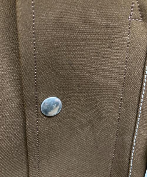 yoshio kubo（ヨシオクボ）yoshio kubo (ヨシオクボ) ロングコート ブラウン サイズ:1の古着・服飾アイテム