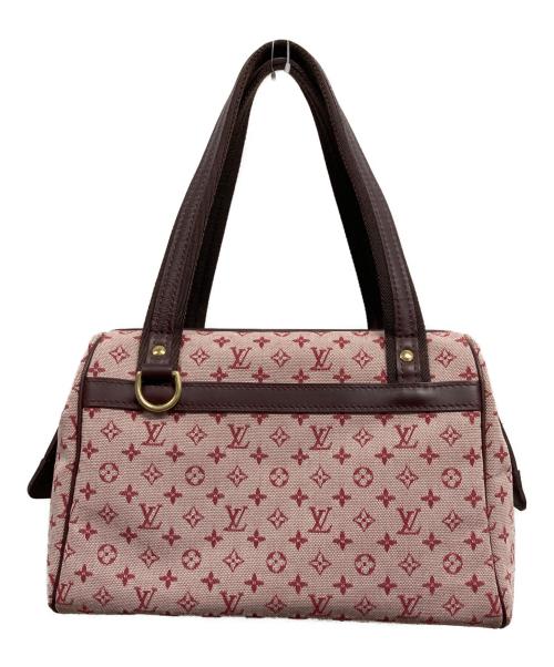 LOUIS VUITTON（ルイ ヴィトン）LOUIS VUITTON (ルイ ヴィトン) ミニ ジョセフィーヌP ハンドバッグ ピンクの古着・服飾アイテム