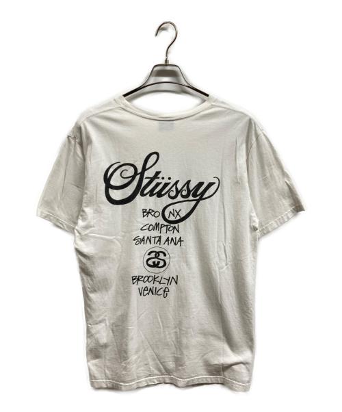 stussy（ステューシー）stussy (ステューシー) Tシャツ/stussyTシャツ ホワイト サイズ:Mの古着・服飾アイテム