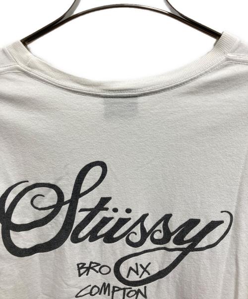 stussy（ステューシー）stussy (ステューシー) Tシャツ/stussyTシャツ ホワイト サイズ:Mの古着・服飾アイテム