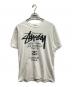 stussy（ステューシー）の古着「Tシャツ/stussyTシャツ」｜ホワイト