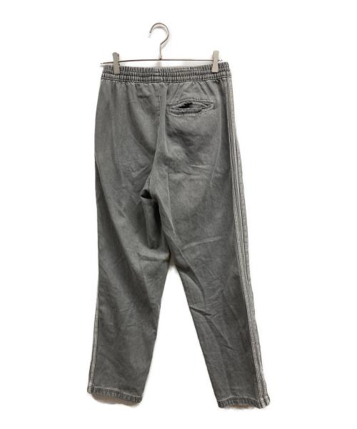adidas（アディダス）adidas (アディダス) DENIM TRACK PANTS グレー サイズ:Mの古着・服飾アイテム